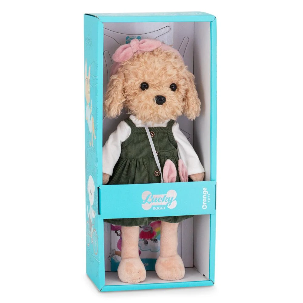 Fendi s kostřičkou v zelených šatech - pudlí slečna od firmy ORANGE TOYS