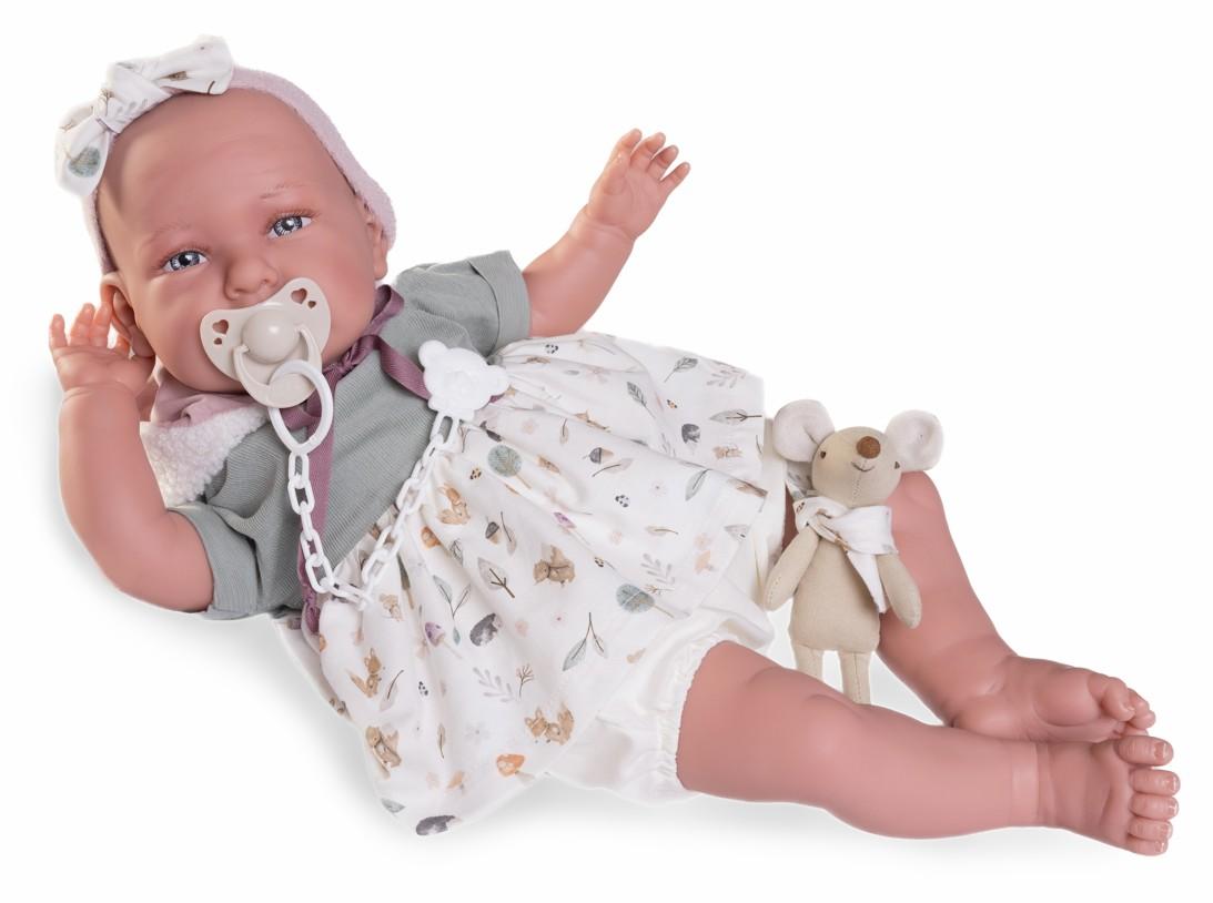 Miminko - Můj první reborn Daniela s myškou od Antonio Juan
