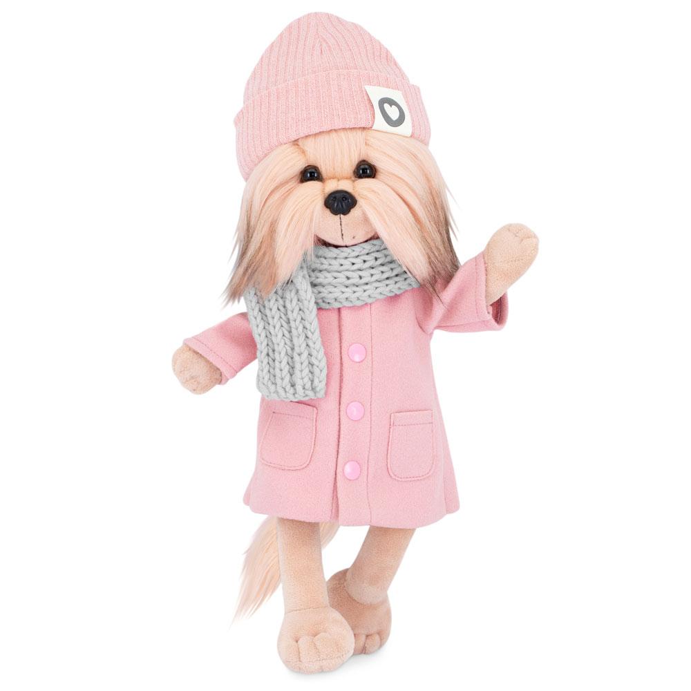 Yoyo s tělíčkem s kostřičkou v růžovém kabátku - jorkšírka od firmy ORANGE TOYS