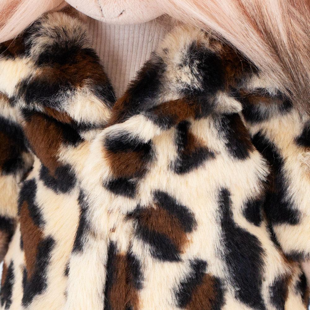 Yoyo s tělíčkem s kostřičkou v leopardím kabátku - jorkšírka od firmy ORANGE TOYS
