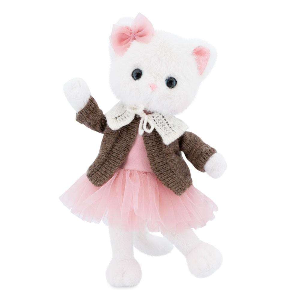 Orange Toys – Lucky Sophie s tělíčkem s kostřičkou v hnědém pleteném svetříku