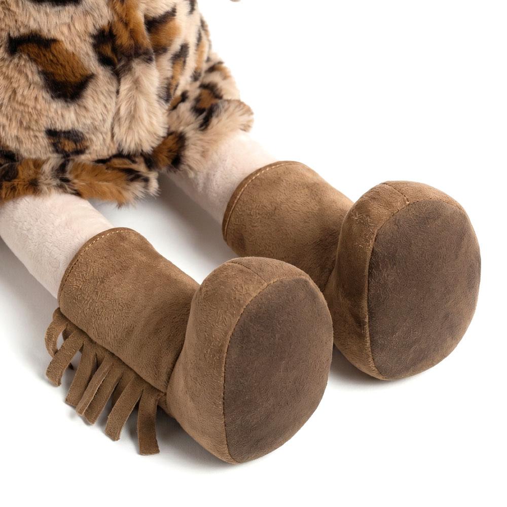 Orange Toys – plyšová koza Nicole v kabátku s leopardím vzorem 30 cm