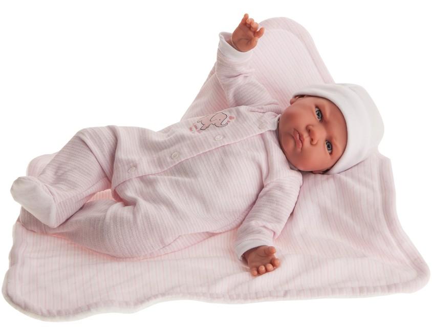 Reborn miminko -  Můj první reborn - v růžovém oblečení od Antonio Juan