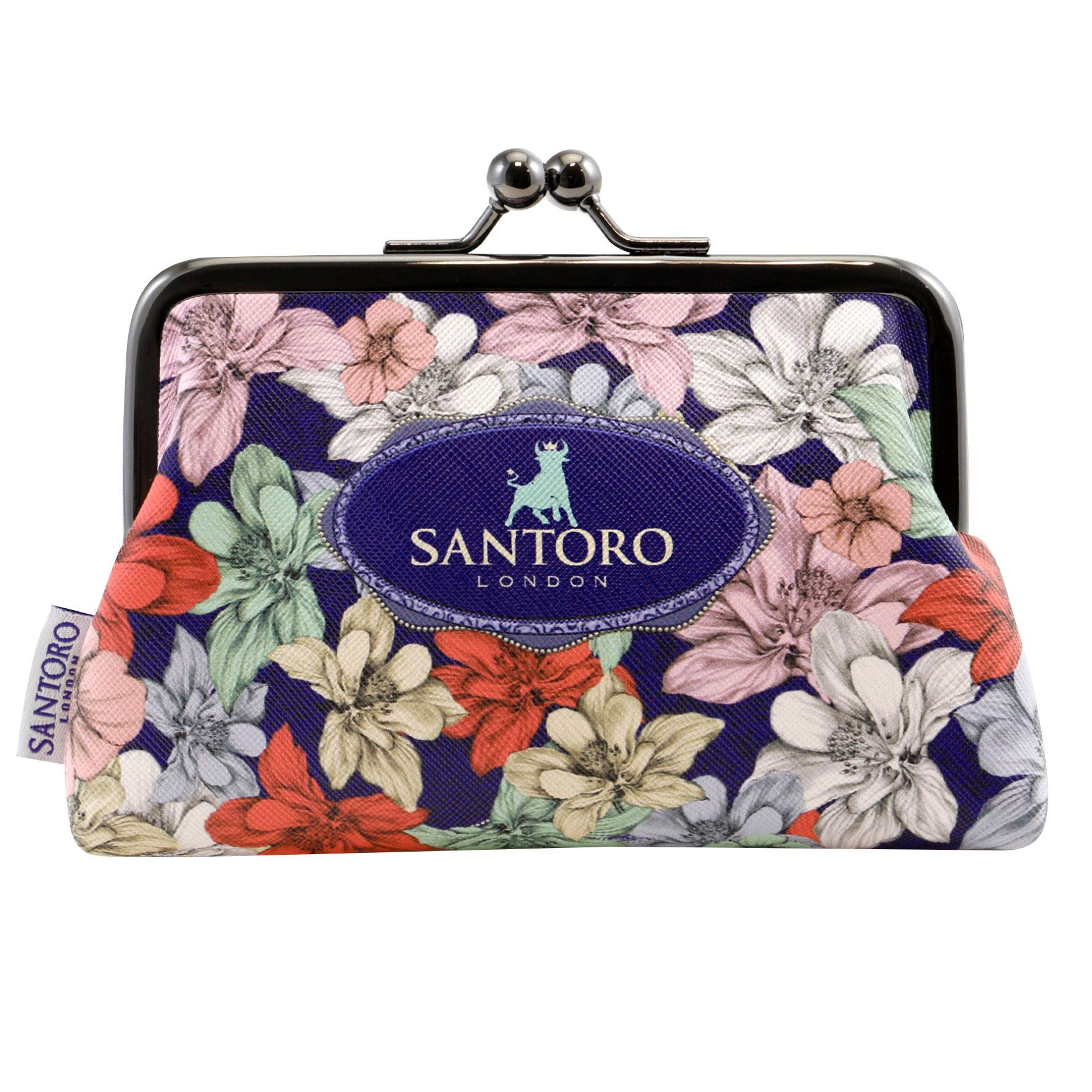 Peněženka na klip - Midnight Garden od firmy SANTORO London Mirabelle