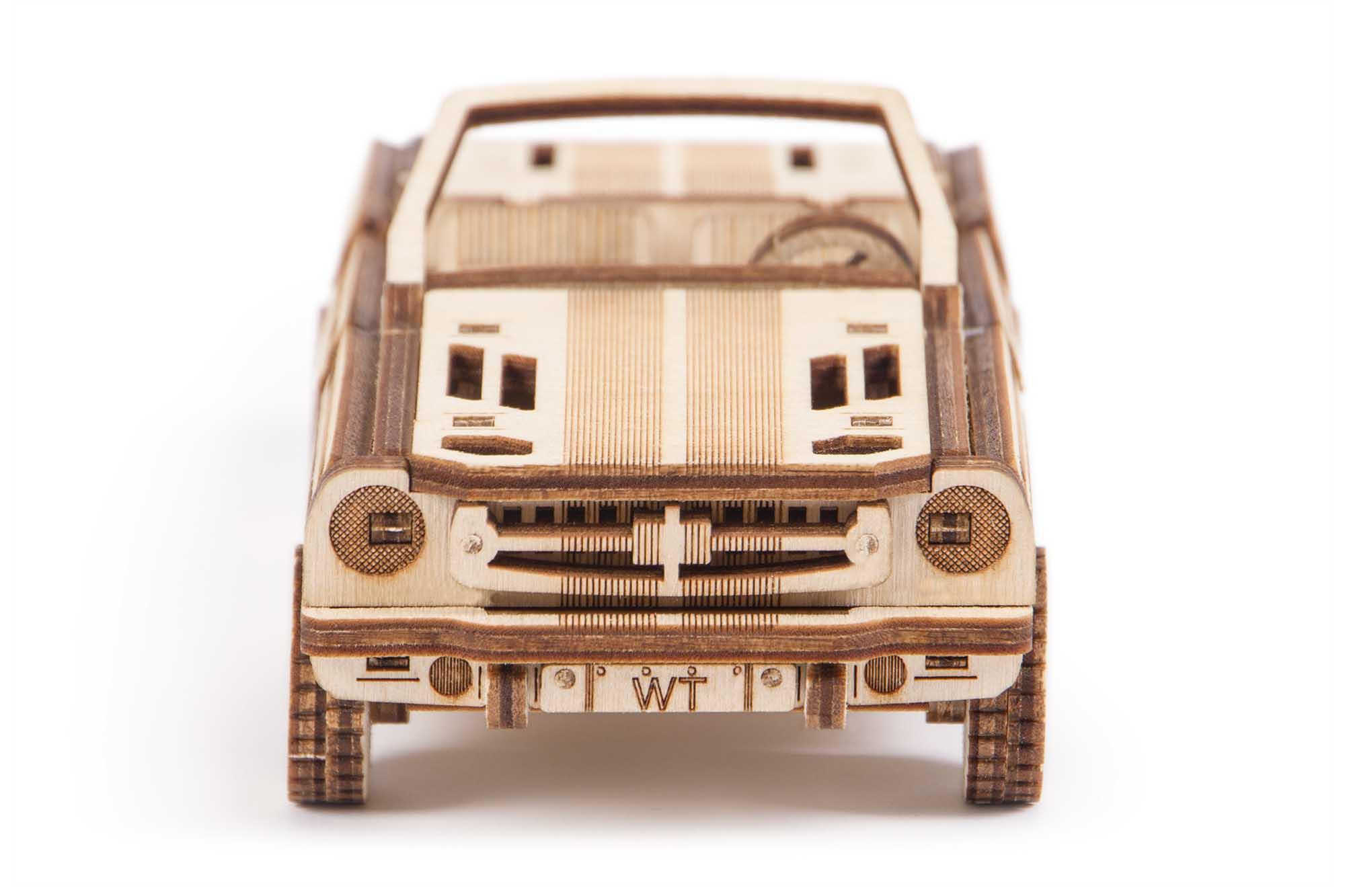 Wood Trick "Kabriolet" - 3D dřevěné mechanické puzzle
