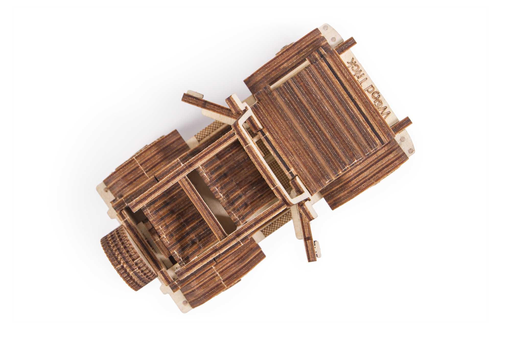 Wood Trick "Safari auto" - 3D dřevěné mechanické puzzle