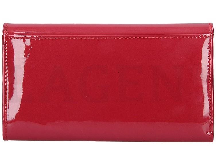 Dámská kožená červená peněženka - LAGEN