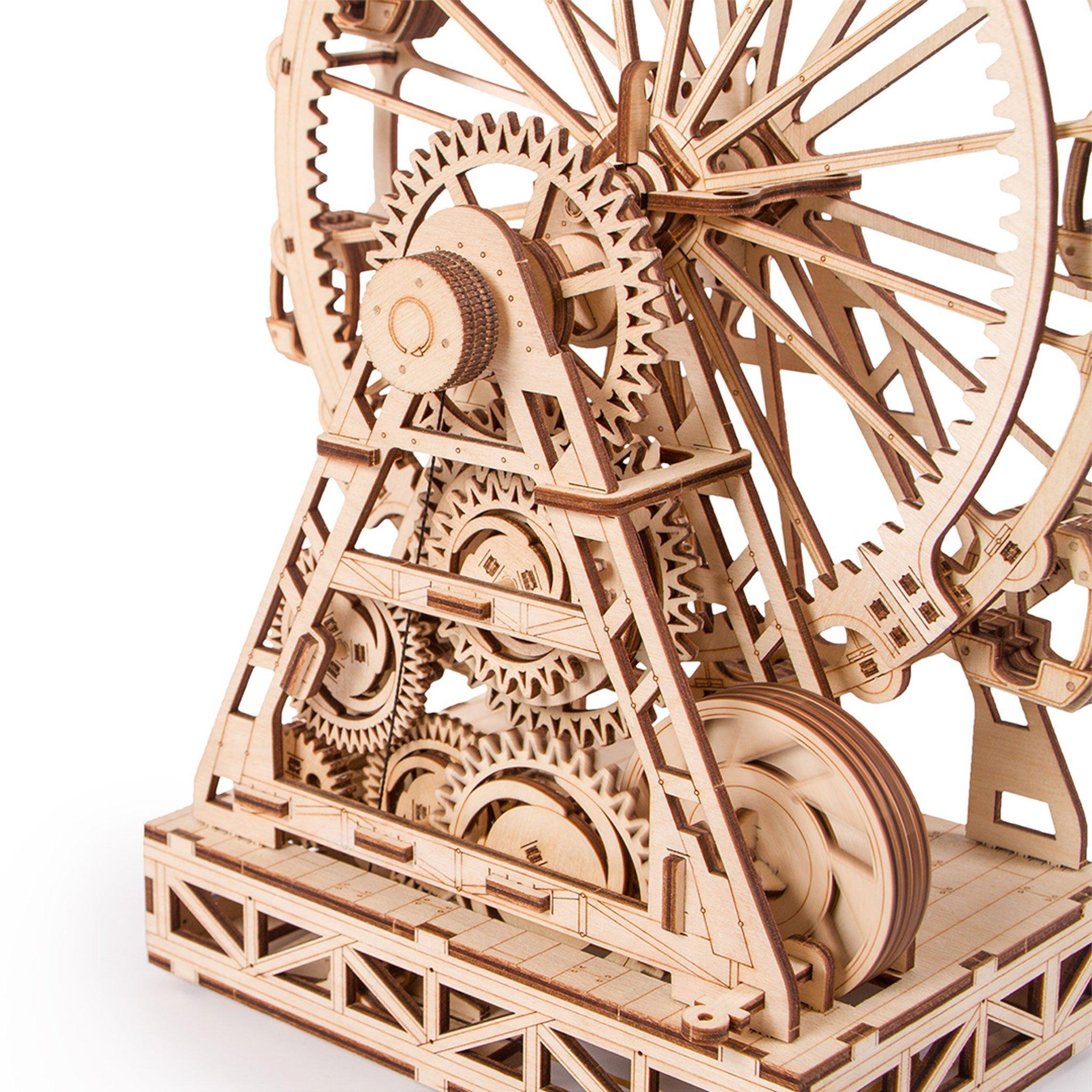 Wood Trick "Velké vyhlídkové kolo" - 3D dřevěné mechanické puzzle