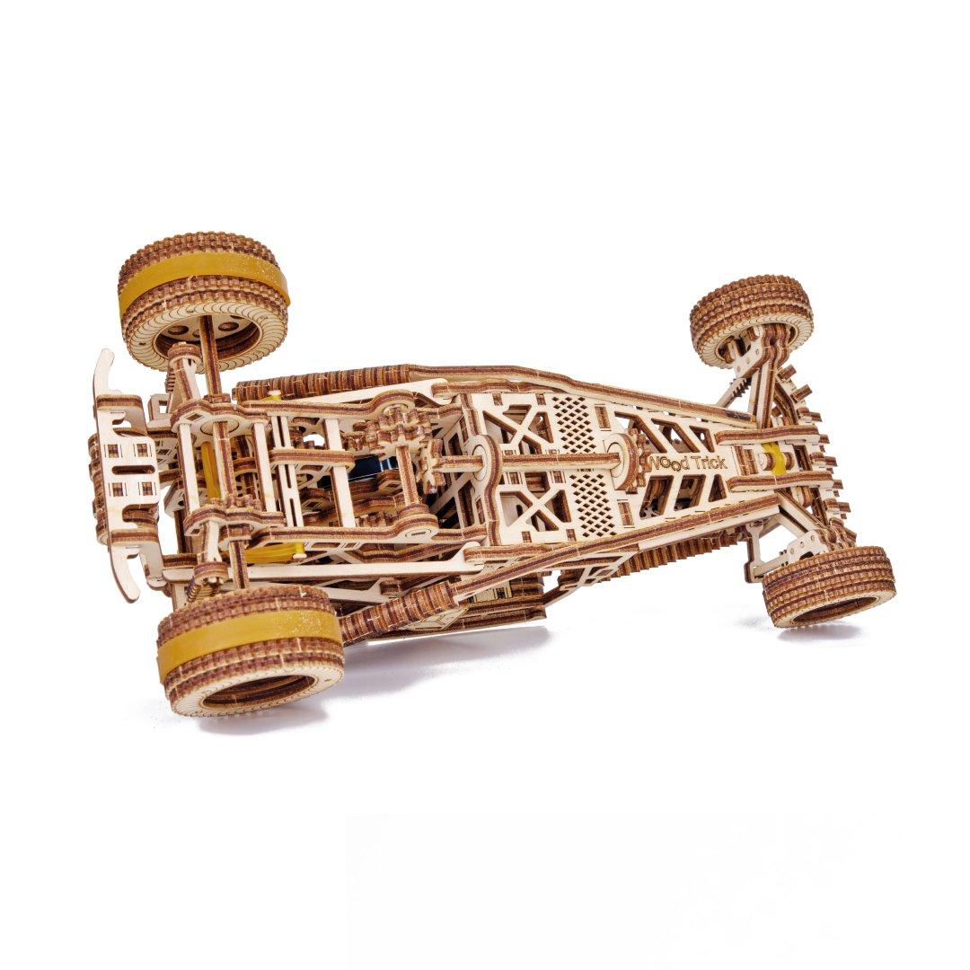 Wood Trick "Bláznivá bugatka" - 3D dřevěné mechanické puzzle