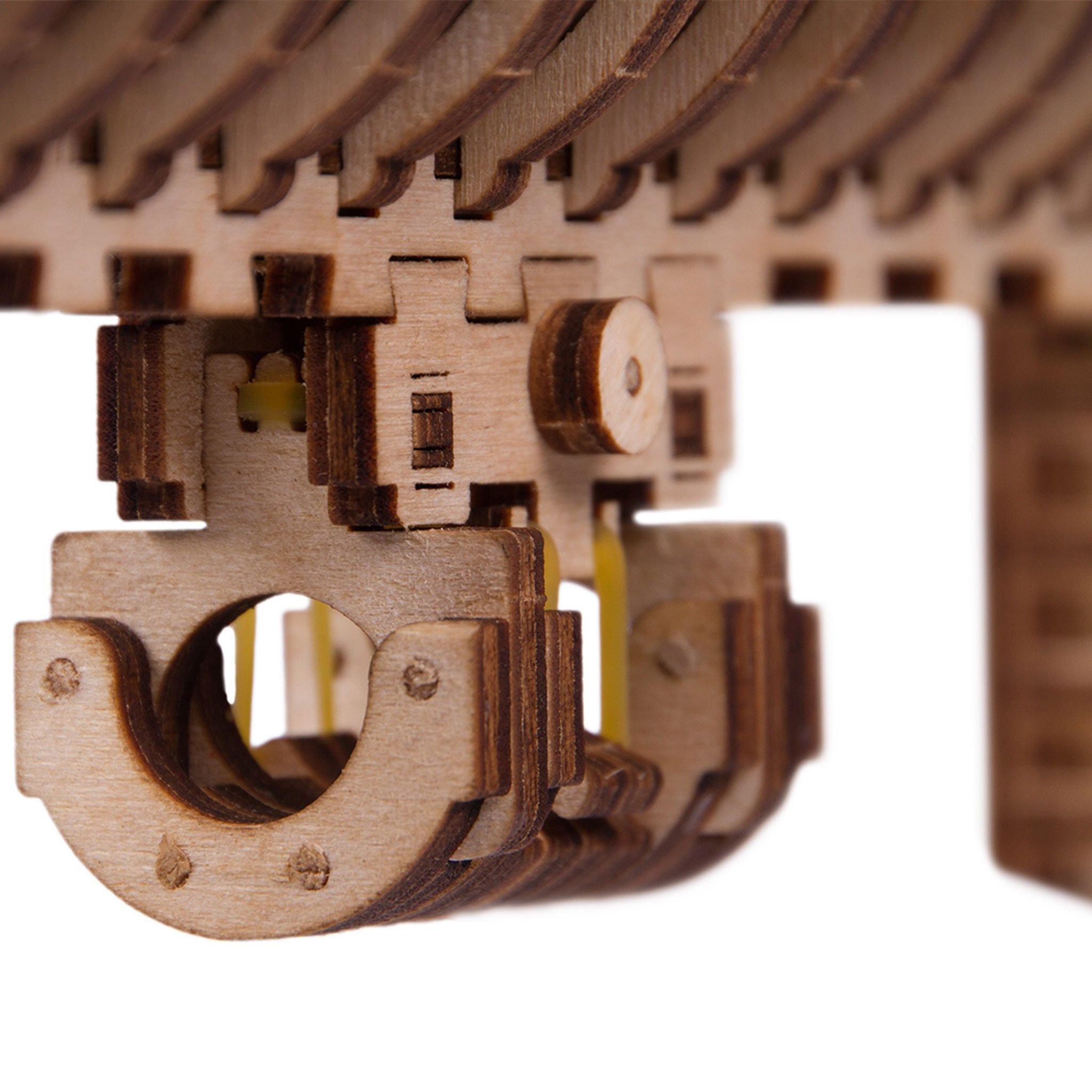 Wood Trick "Útočná zbraň AR-T" - 3D dřevěné mechanické puzzle