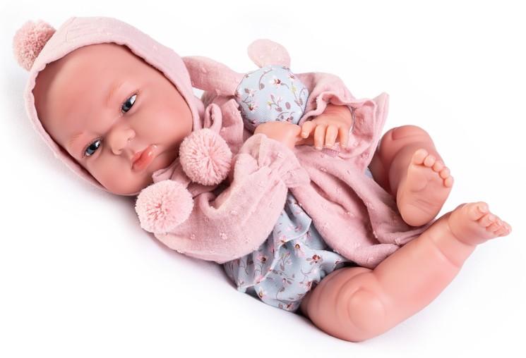 Reborn miminko - Můj malý reborn - holčička Tufi s usínáčkem od Antonio Juan