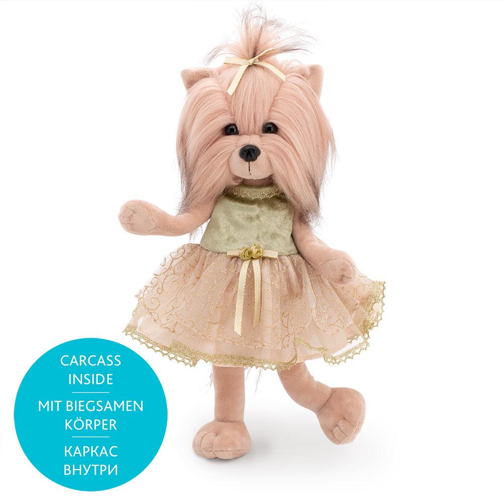 Yoyo s tělíčkem s kostřičkou v elegantních šatech - jorkšírka od firmy ORANGE TOYS