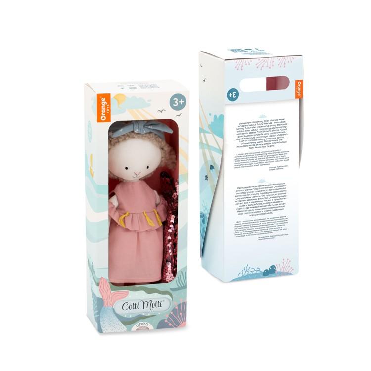 Ovečka Zoe v růžových šatech od firmy ORANGE TOYS