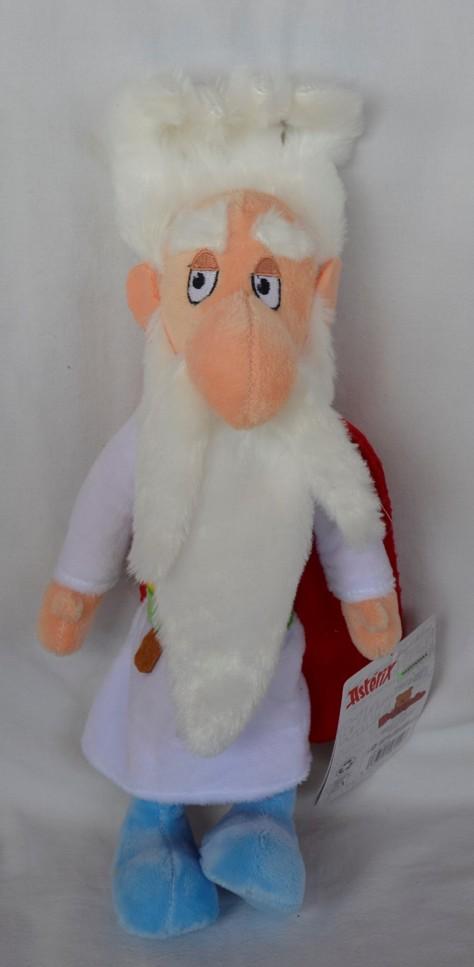Panoramix - plyšová postavička z pohádek Asterix a Obelix