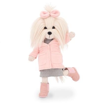 Mimi s kostřičkou v růžovém kabátku - maltézská slečna od firmy ORANGE TOYS