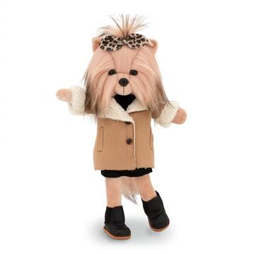 Yoyo s tělíčkem s kostřičkou v zimním kabátku - jorkšírka od firmy ORANGE TOYS