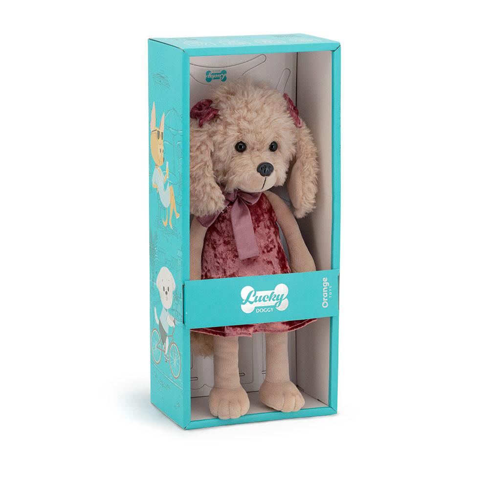 Dolly na retro párty - světle hnědá pudlí slečna od firmy ORANGE TOYS