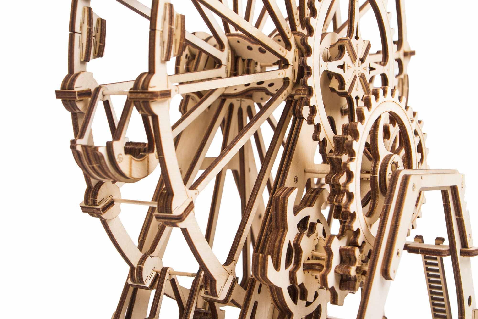 Wood Trick "Vyhlídkové kolo" - 3D dřevěné mechanické puzzle