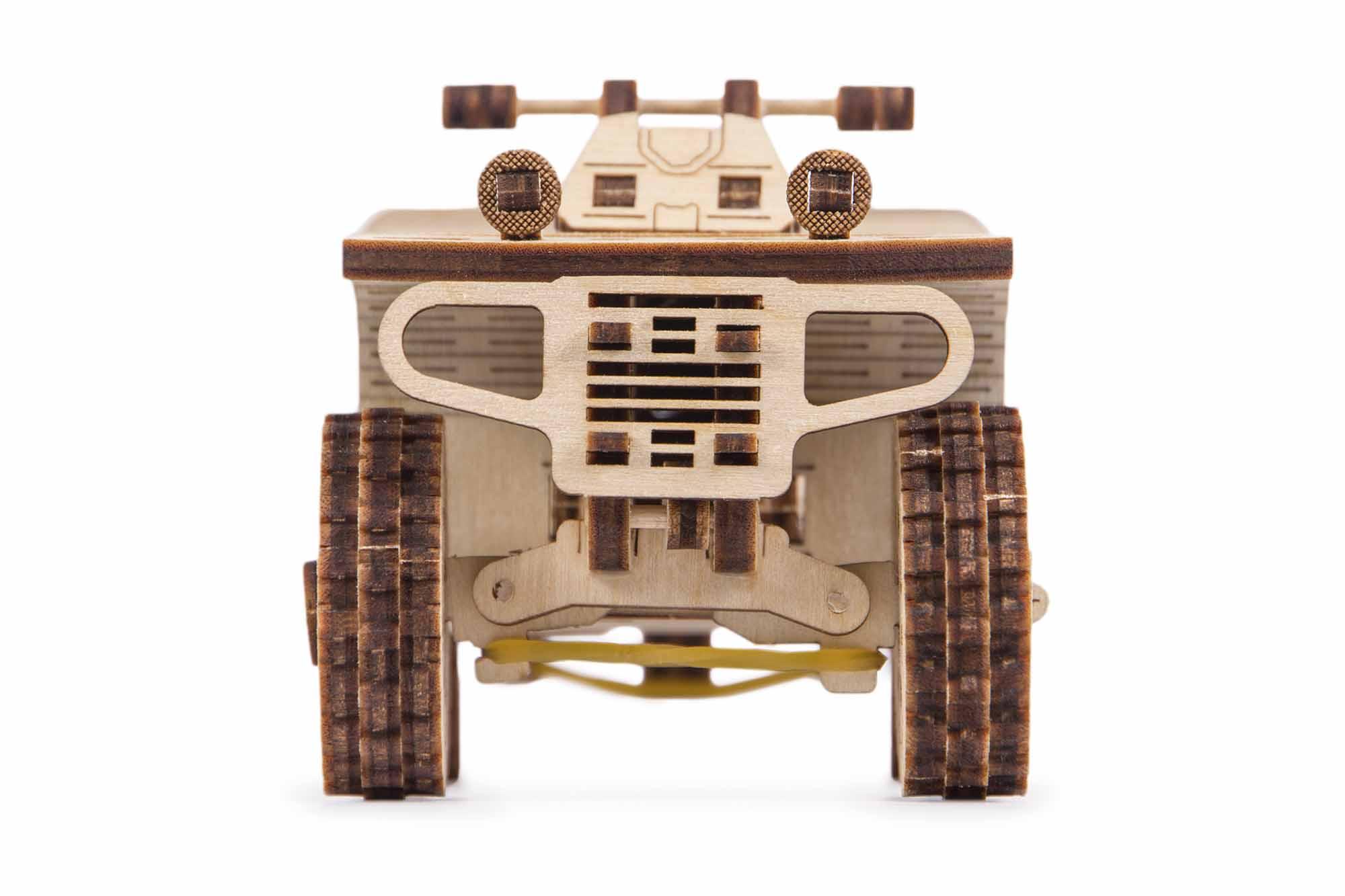 Wood Trick  "Čtyřkolka ATV" - 3D dřevěné mechanické puzzle 