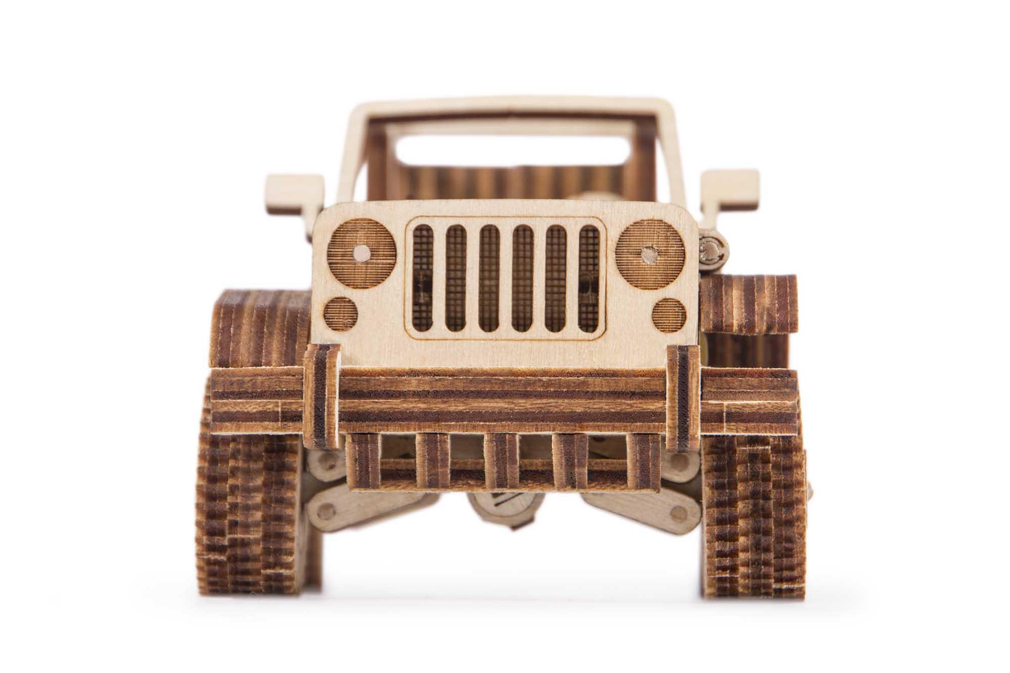 Wood Trick "Safari auto" - 3D dřevěné mechanické puzzle