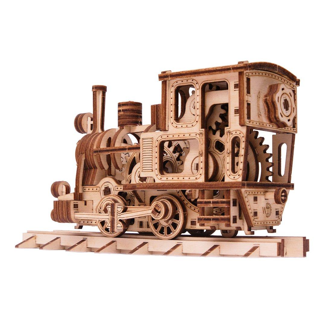 Wood Trick "Lokomotiva" - 3D dřevěné mechanické puzzle