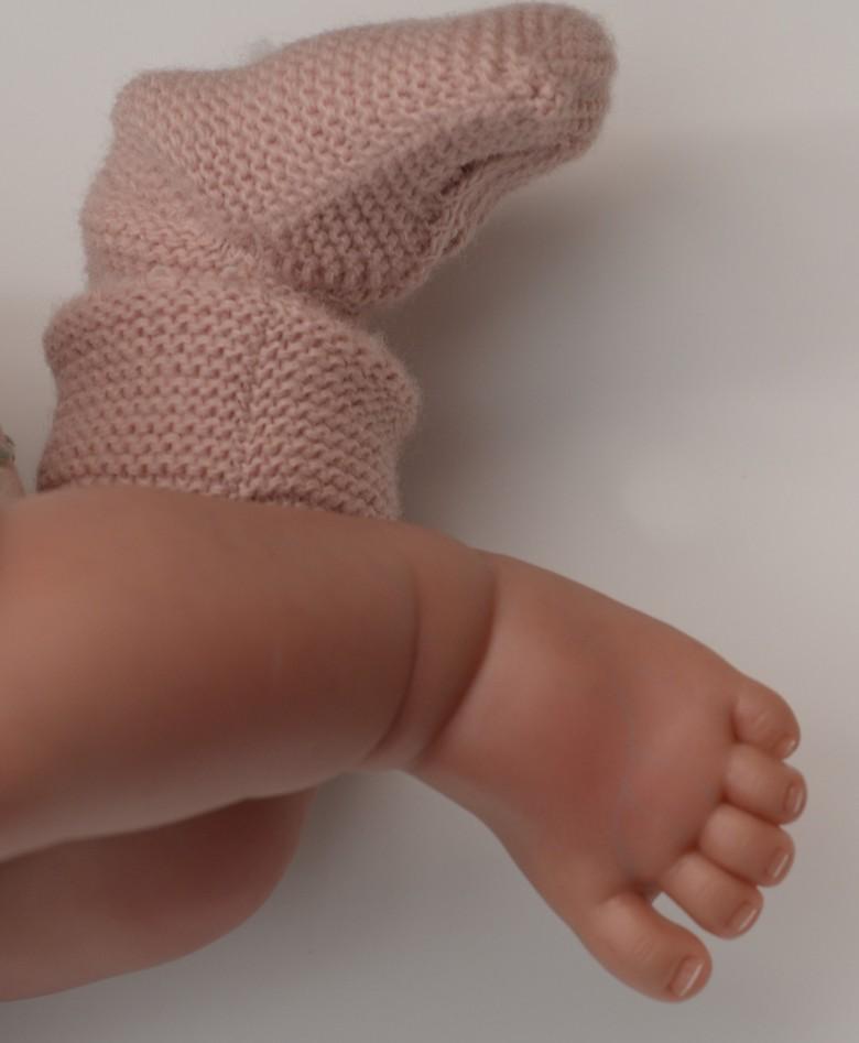 Reborn miminko - Sweet Reborn v šedé bundě od Antonio Juan