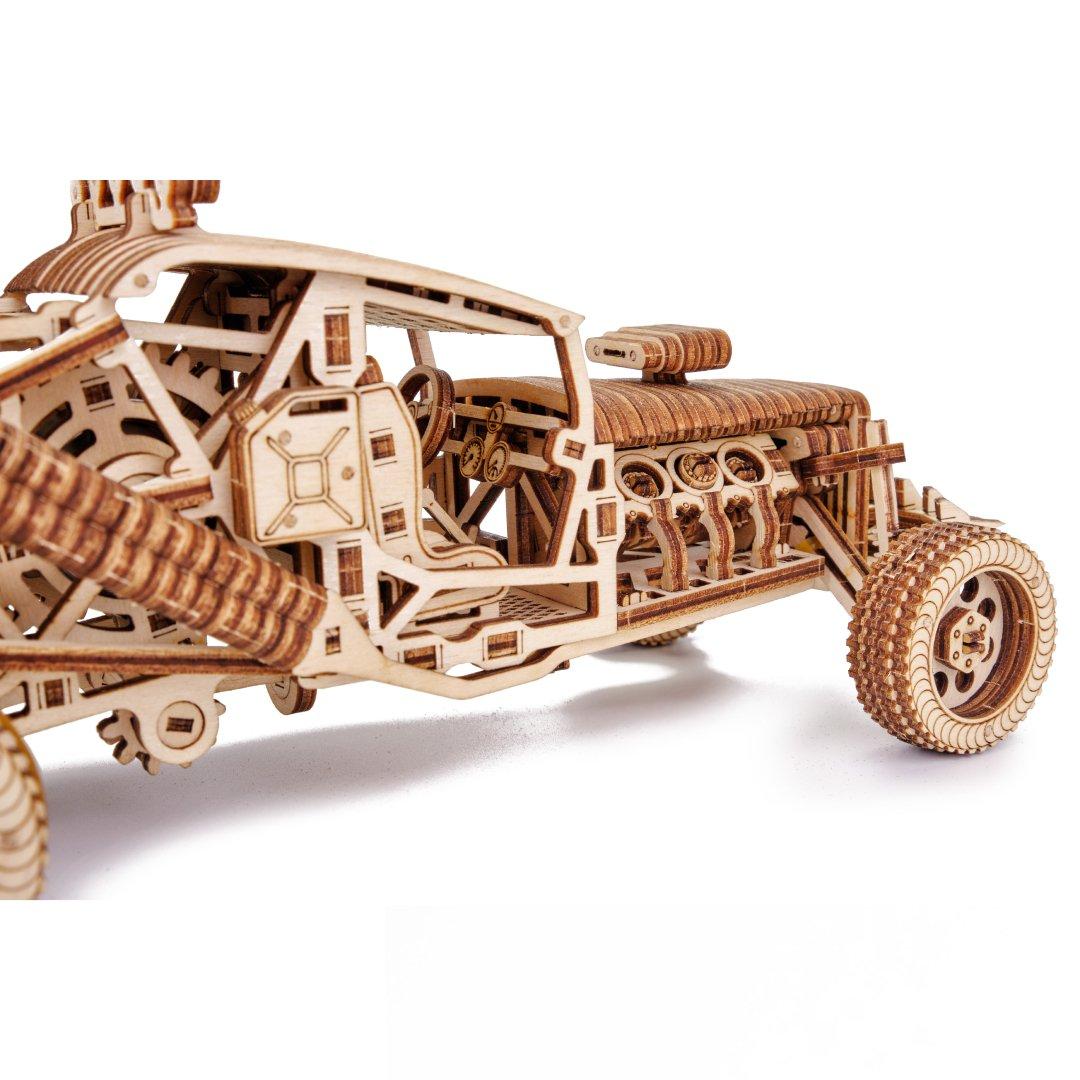 Wood Trick "Bláznivá bugatka" - 3D dřevěné mechanické puzzle