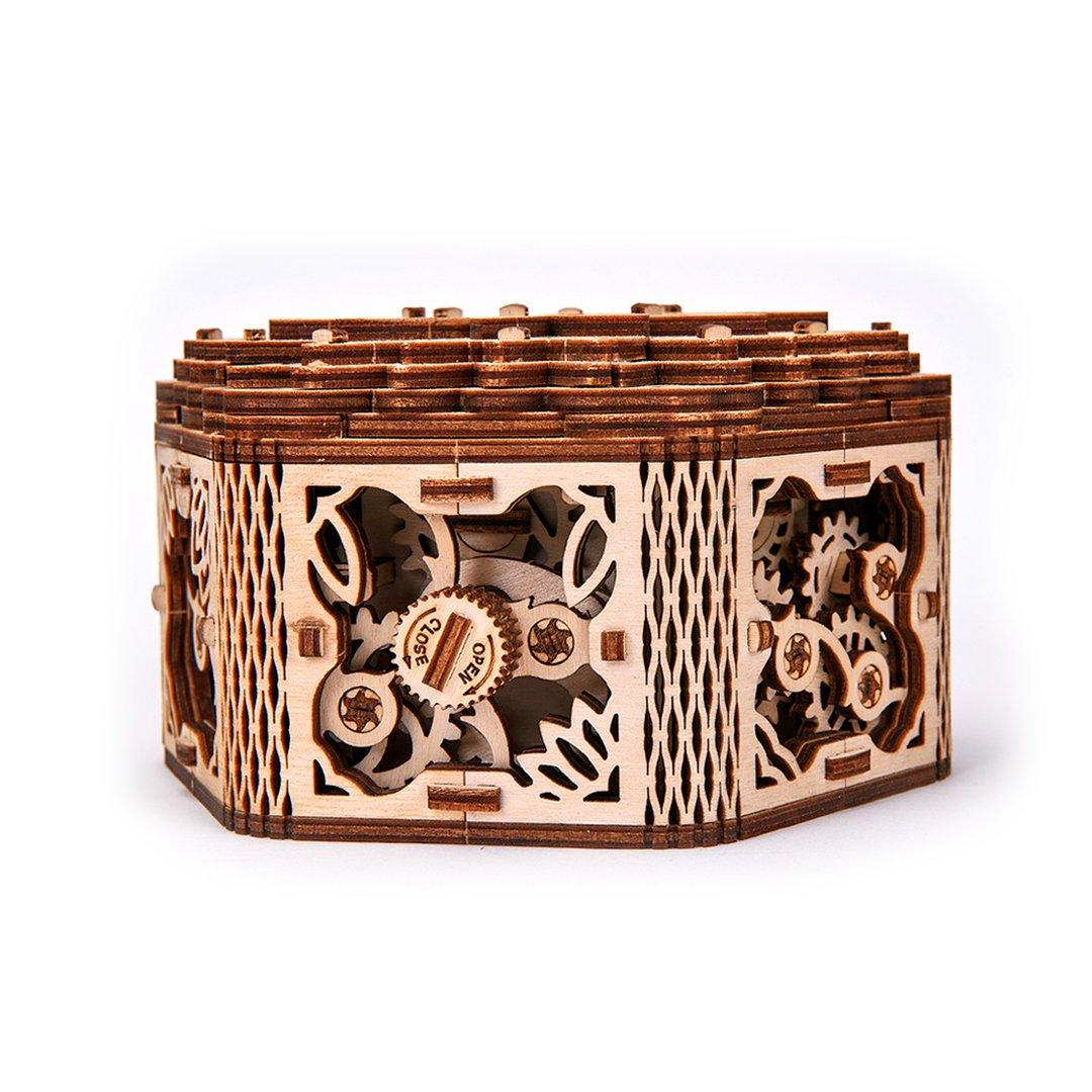 Wood Trick "Tajemný květ" - 3D dřevěné mechanické puzzle