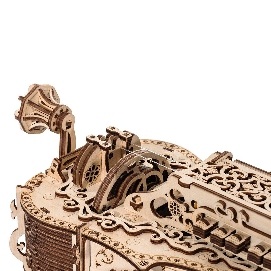 Wood Trick "Da Vinciho lyra" - 3D dřevěné mechanické puzzle