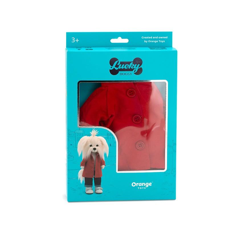 Obleček pro pejsky Lucky Doggy - sada "Červený kabátek" od firmy ORANGE TOYS