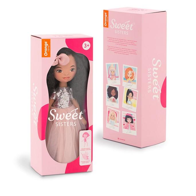 Panenka Tina v růžových šatech s flitry od firmy ORANGE TOYS