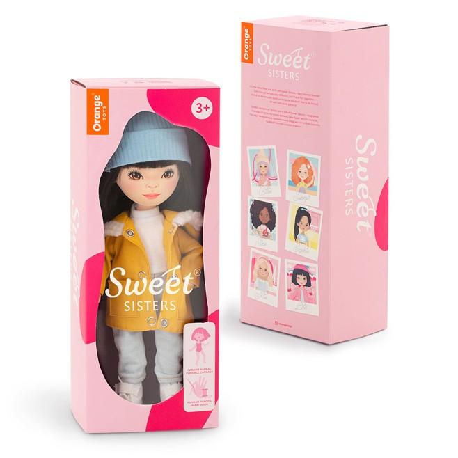 Panenka Lilu v hořčicové bundě od firmy ORANGE TOYS