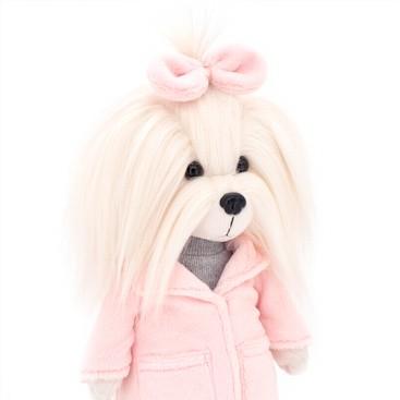 Mimi s kostřičkou v růžovém kabátku - maltézská slečna od firmy ORANGE TOYS