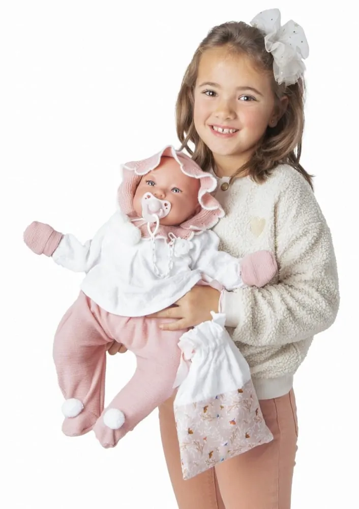 Miminko - Můj první reborn Alexandra se sáčkem na svačinu od firmy Antonio Juan ze Španělska