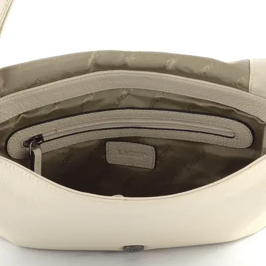 Dámská kožená kabelka - béžová od firmy LAGEN