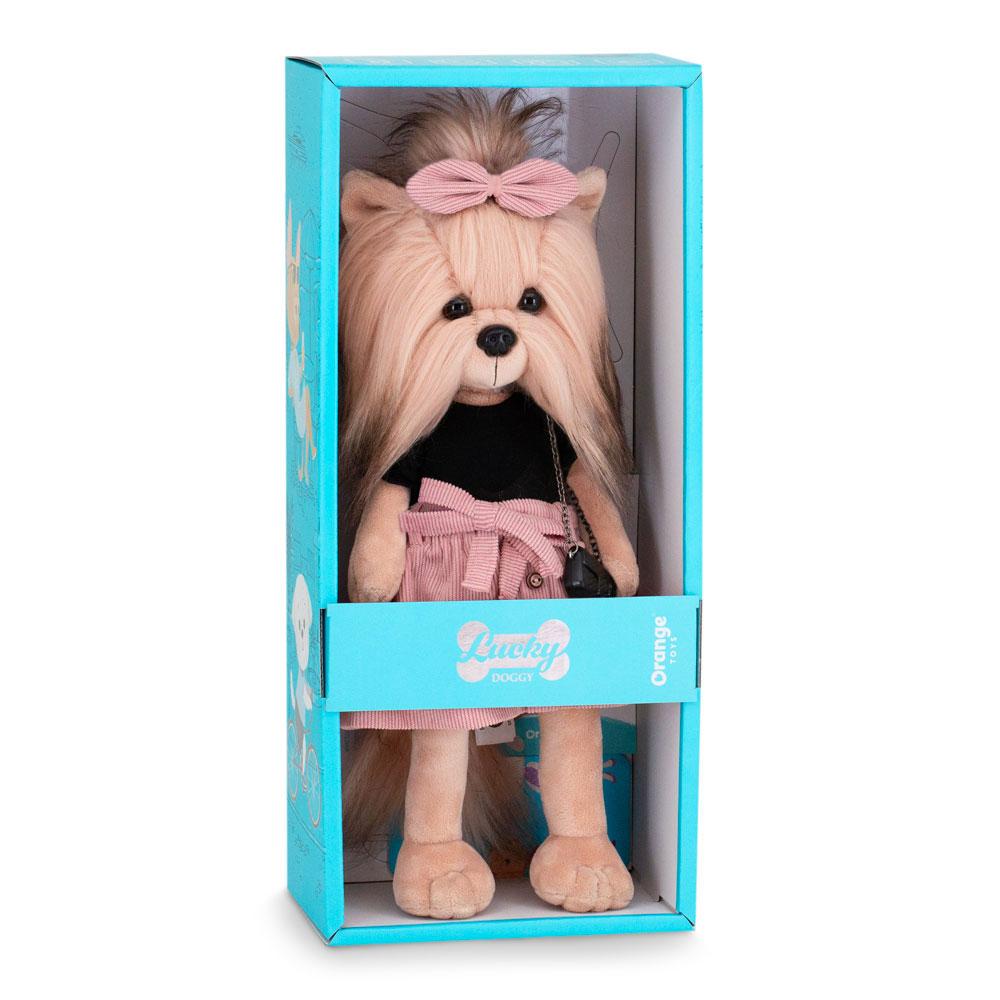 Yoyo s tělíčkem s kostřičkou  s kabelkou  - jorkšírka od firmy ORANGE TOYS