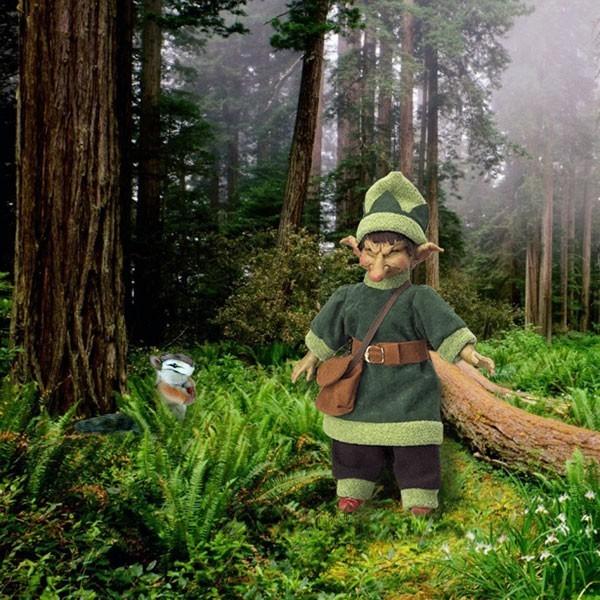 Lamagik – malý kouzelný elf Kelpie (28 cm)