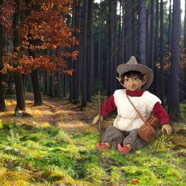 Lamagik – malý kouzelný elf Midhir (28 cm)