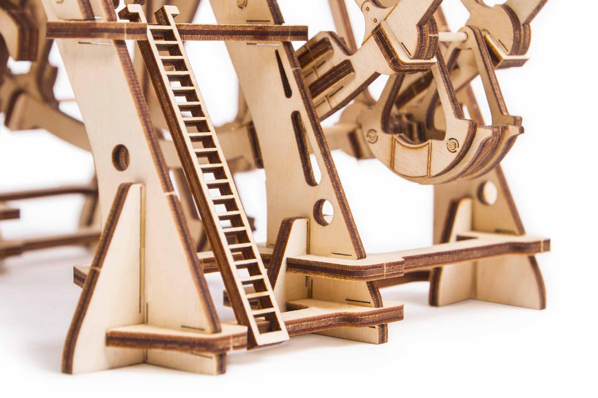 Wood Trick "Vyhlídkové kolo" - 3D dřevěné mechanické puzzle
