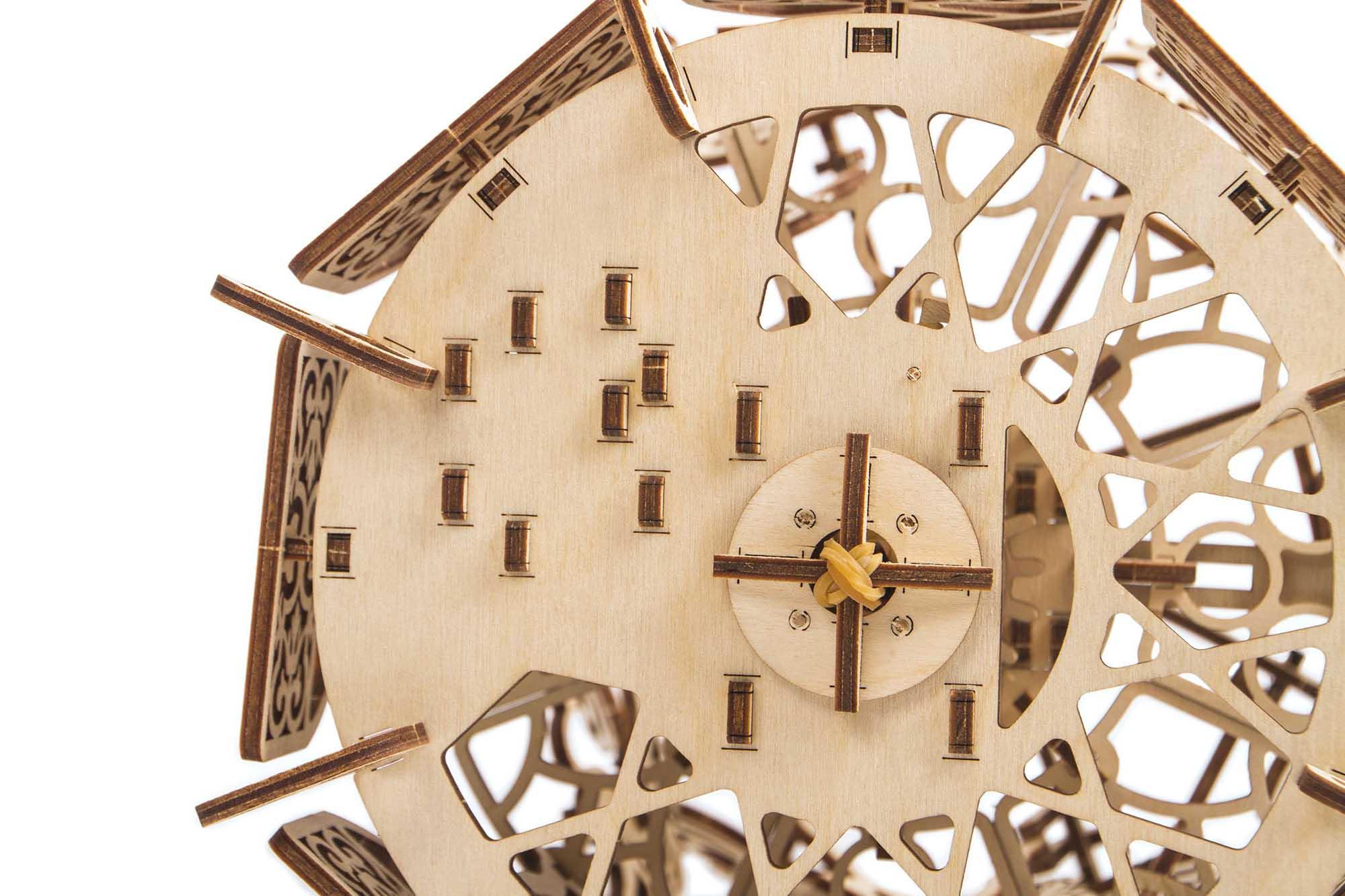 Wood Trick "Kolotoč" - 3D dřevěné mechanické puzzle