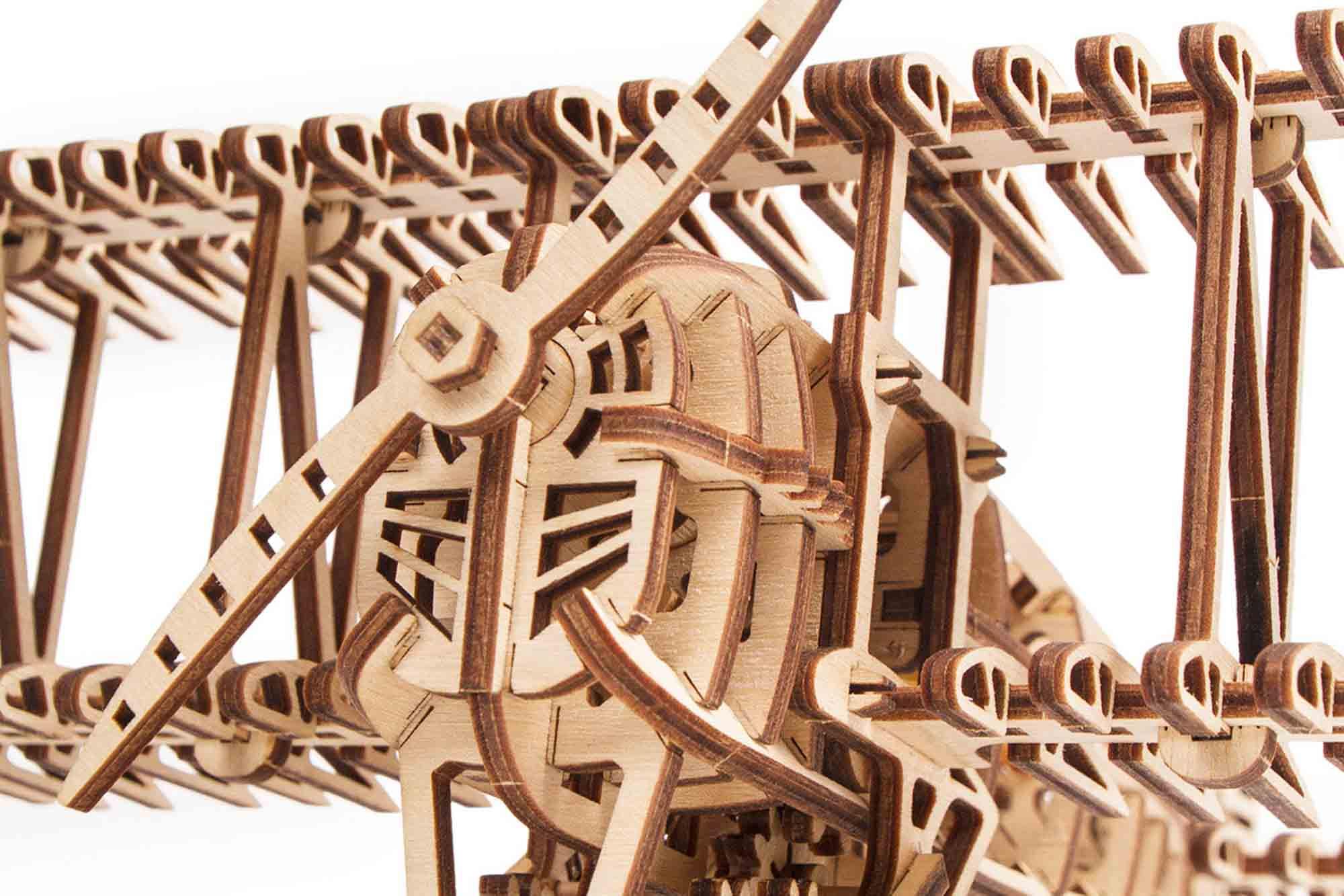 Wood Trick  "Letadlo" - 3D dřevěné mechanické puzzle 