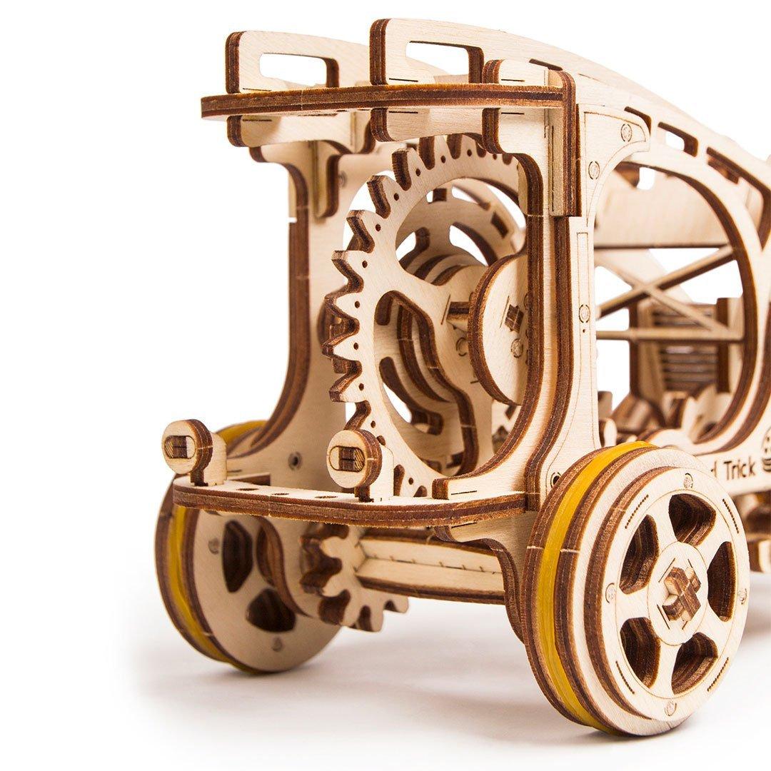 Wood Trick  "Buggy" - 3D dřevěné mechanické puzzle 