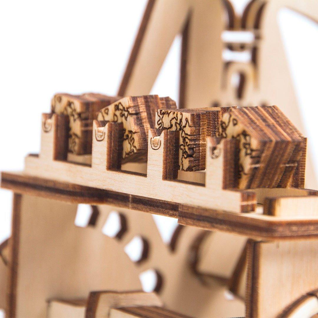 Wood Trick "Katapult" - 3D dřevěné mechanické puzzle