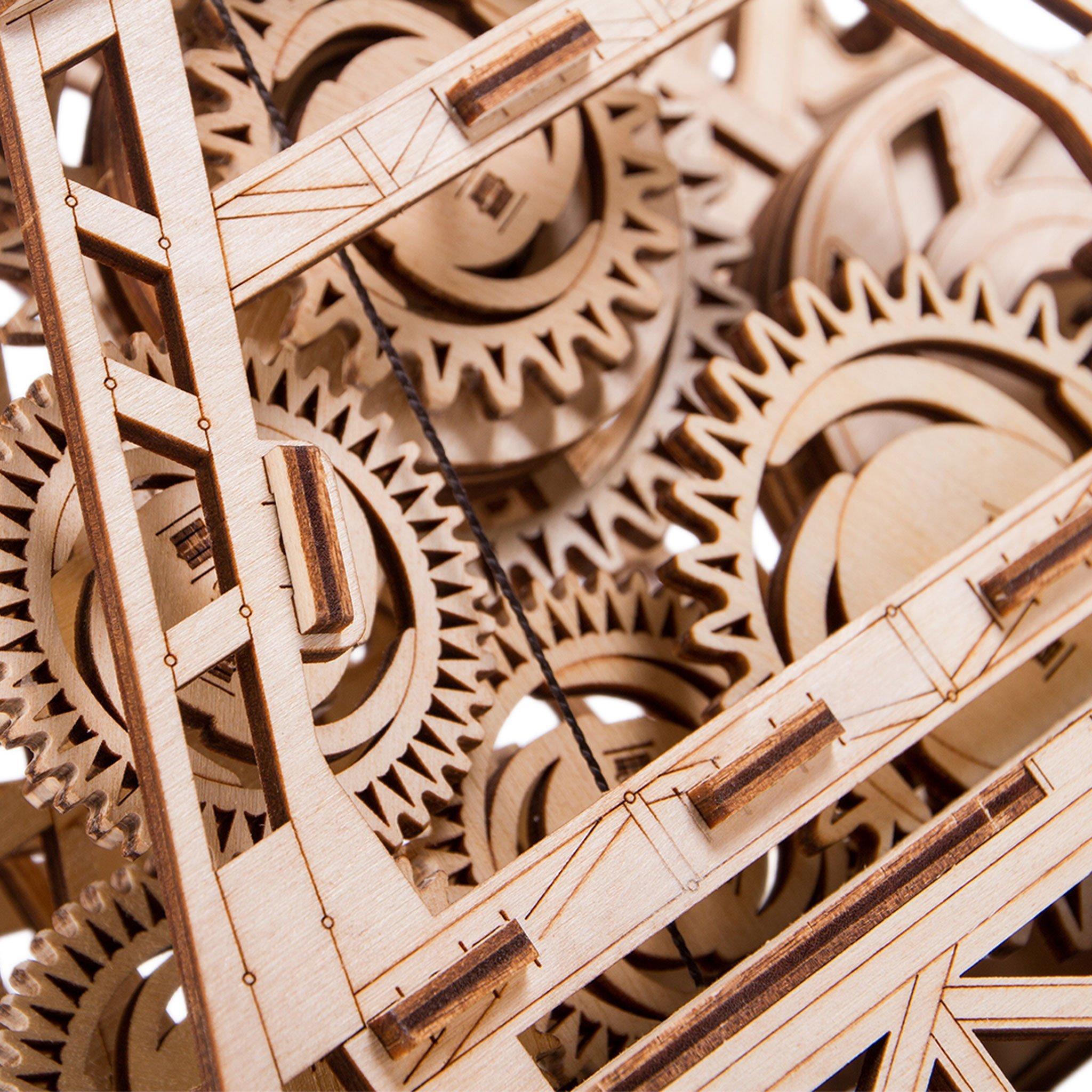Wood Trick "Velké vyhlídkové kolo" - 3D dřevěné mechanické puzzle