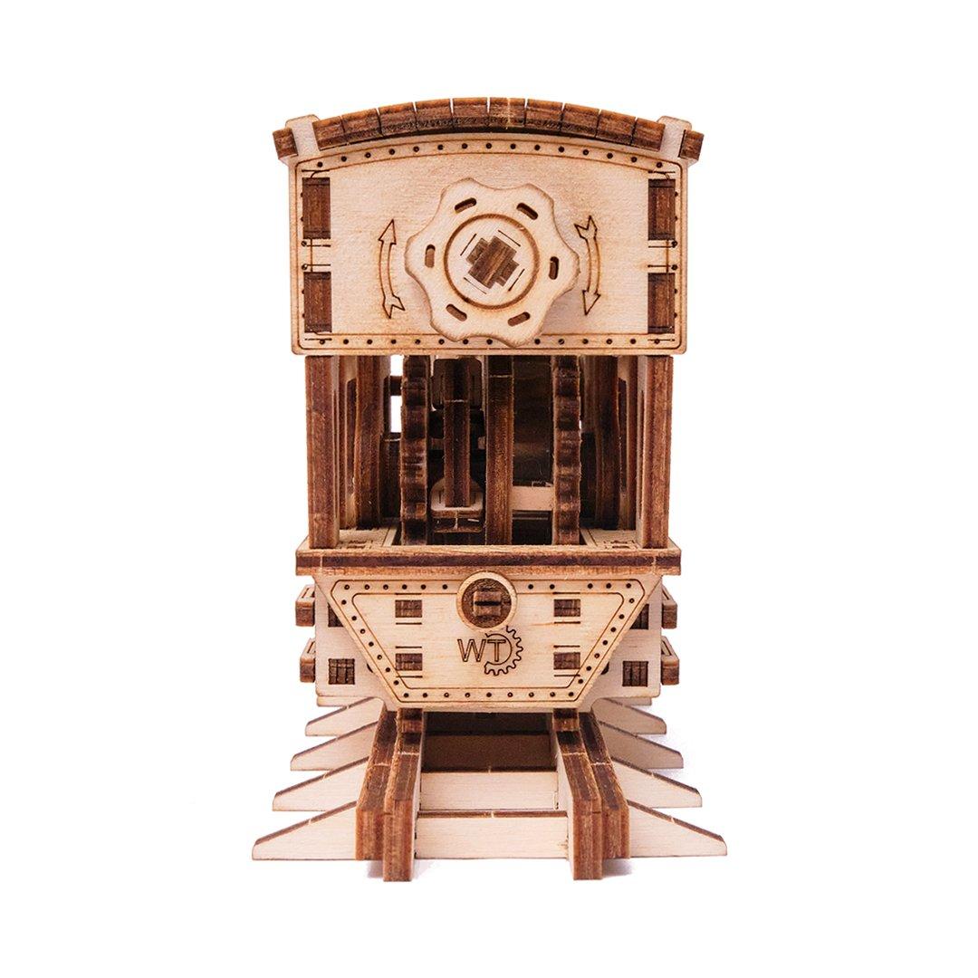 Wood Trick "Lokomotiva" - 3D dřevěné mechanické puzzle