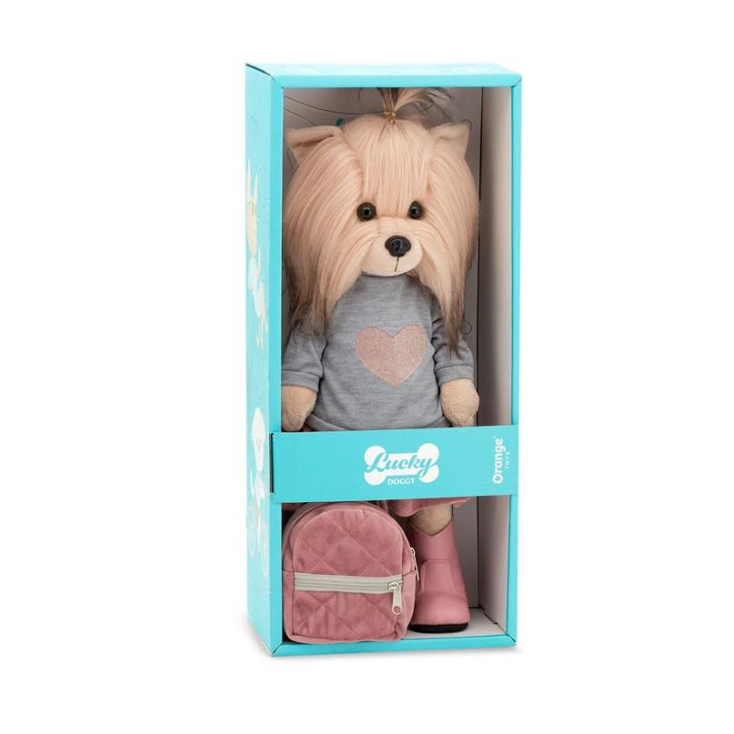 Yoyo s tělíčkem s kostřičkou s baťůžkem - jorkšírka od firmy ORANGE TOYS