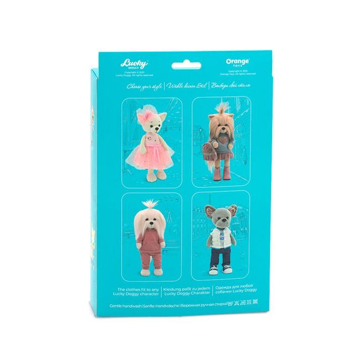 Obleček pro pejsky Lucky Doggy - sada "Červený kabátek" od firmy ORANGE TOYS