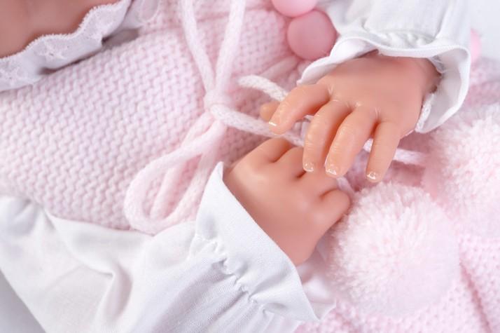 Reborn miminko - Můj malý reborn - Luna s dečkou jako taška od Antonio Juan