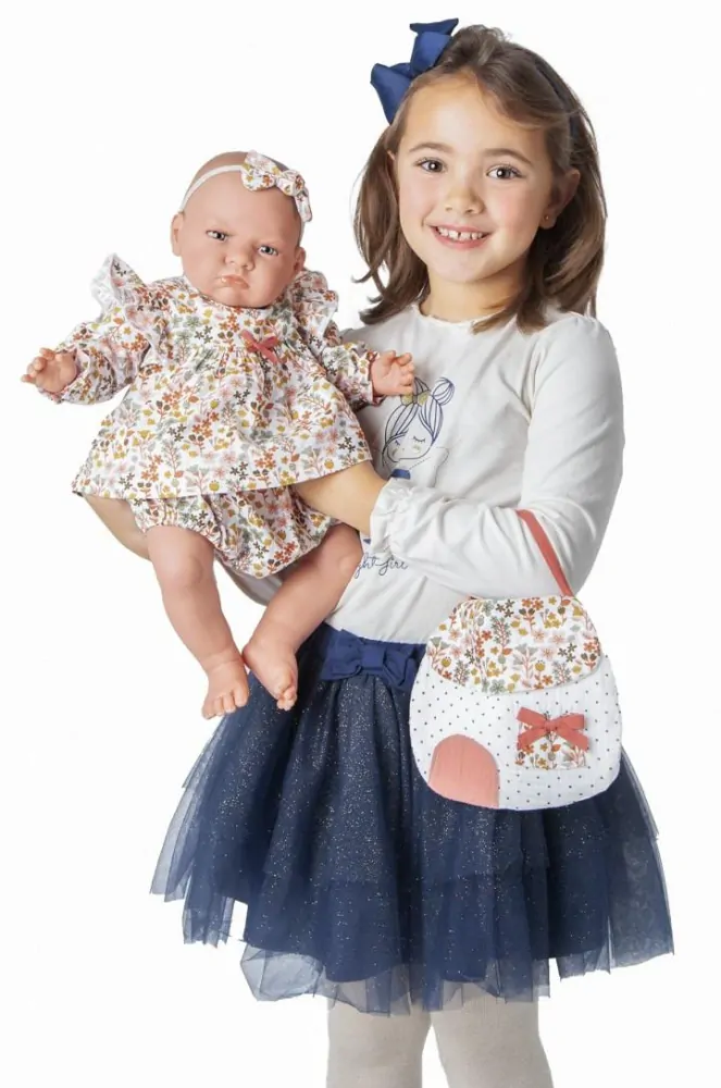 Miminko - Můj první reborn Berta s kabelkou od Antonio Juan ze Španělska