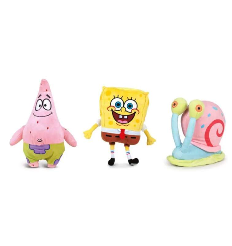 Spongebob a kamarádi- set postaviček z pohádky Spongebob v Kalhotách (Spongebob Squarepants - set)